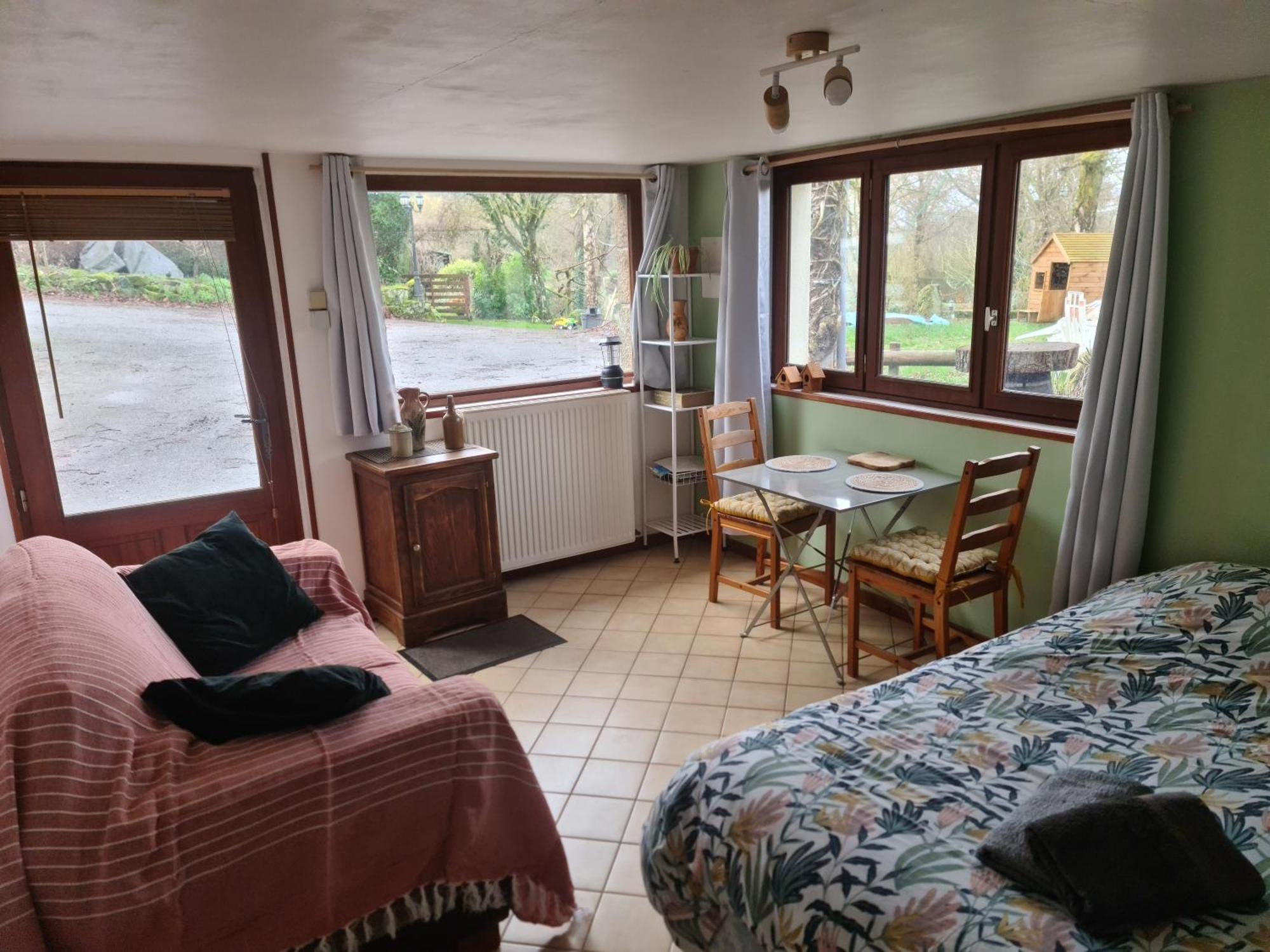 Chambre A La Ferme, Les Vergers Du Muscardin Breel Exterior foto