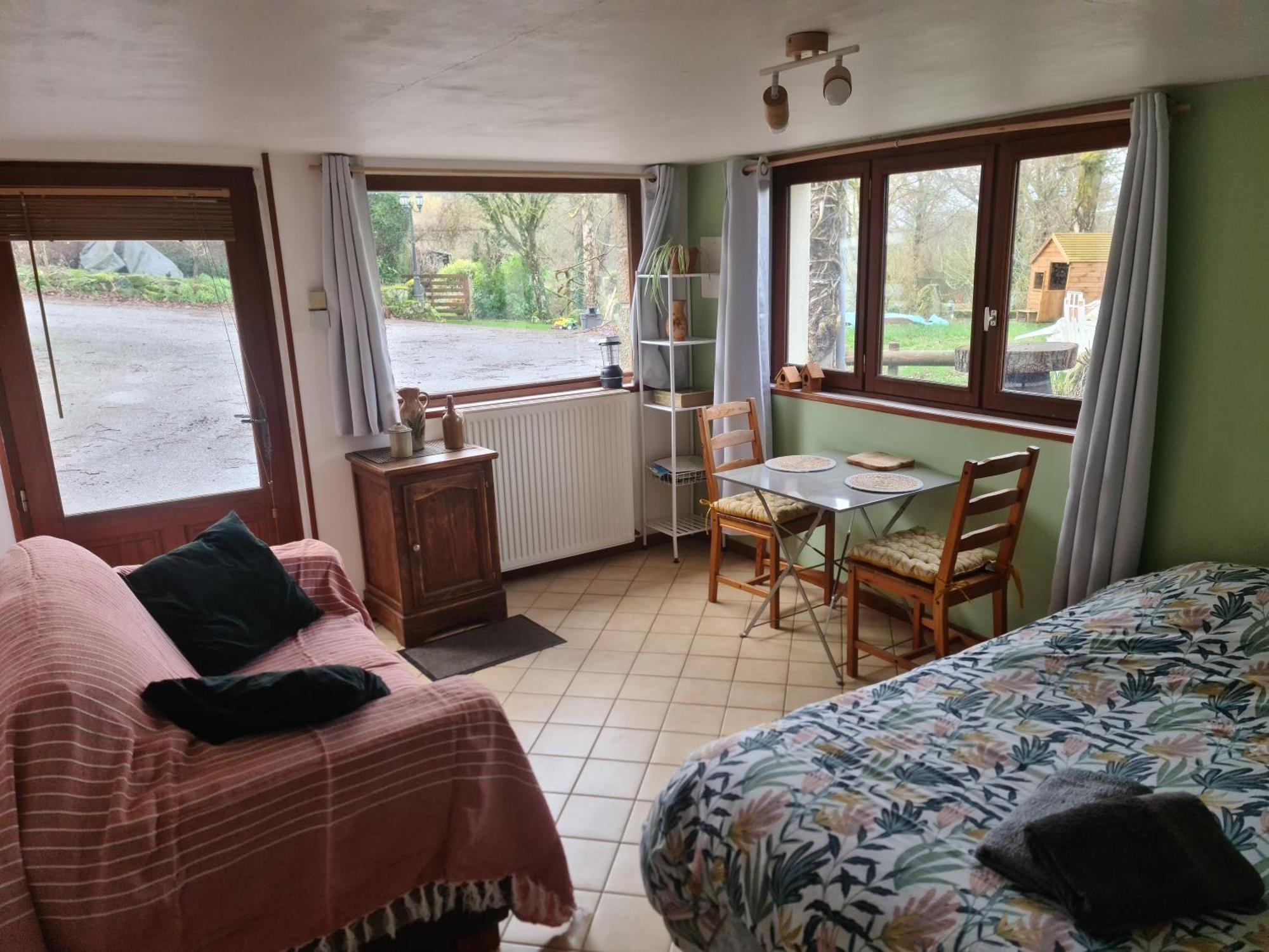 Chambre A La Ferme, Les Vergers Du Muscardin Villa Breel Exterior foto